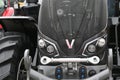 Close up to Valtra tractor vehicle