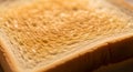 Close-up of Toasted Bread Texture Royalty Free Stock Photo