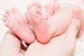 Close-up of a toddler`s foot Royalty Free Stock Photo