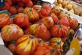 Close-up of tomatoes on display in store Royalty Free Stock Photo