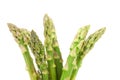 Close-up of top asparaguses Royalty Free Stock Photo
