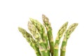 Close-up of top asparaguses. Royalty Free Stock Photo