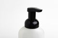 Top Cap Of Black & White Foam Hand Soap Dispenser Royalty Free Stock Photo