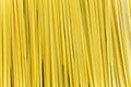 Close up top view of raw spaghetti pasta background Royalty Free Stock Photo