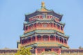 Close up of the Tower of Buddhist Incense Royalty Free Stock Photo