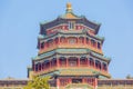 Close up of the Tower of Buddhist Incense