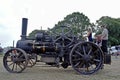A close up of a traction engine at a fate taken in the heart of the Kent Countryside