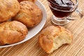 Close up of traditional bulgarian home made cookies called Royalty Free Stock Photo