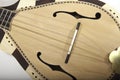 Close up of a traditional mandolin Royalty Free Stock Photo