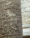 Close up of Trajan Column