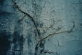 a close up of a tree branch on a peeling wall