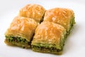 close up for turkish baklava