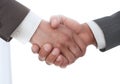 Business handshake, closing deal Royalty Free Stock Photo