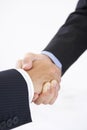 Close Up Of Two Businessmen Shaking Hands Royalty Free Stock Photo