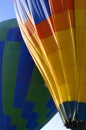 Close up of two hot air balloons Royalty Free Stock Photo