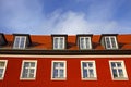 Close-up typical residential house