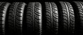 Close up tyre profile car tires Royalty Free Stock Photo