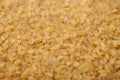 Close up of uncooked bulgur Royalty Free Stock Photo