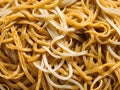close up uncooked italian spaghetti, background