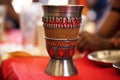 close-up of a unity cup kikombe cha umoja Royalty Free Stock Photo