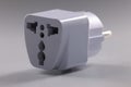 Universal white plugs adapter, adapter to put in sockets