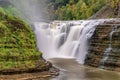 Close-Up Of The Upper Falls At Letchworth State Park