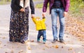 Close-up of upset little baby boy crying outdoors Royalty Free Stock Photo