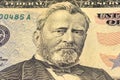 Close-up of 50 us dollar bill.