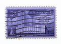 Wonderful USA postage stamps Royalty Free Stock Photo