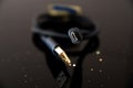 Close up usb cable Royalty Free Stock Photo