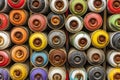 Close up used spray paint cans Royalty Free Stock Photo