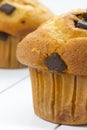 Close up of a vanilla muffin Royalty Free Stock Photo