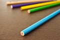 Close up various of color pencil Royalty Free Stock Photo