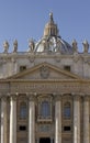 Close up of the Vatican Balcony where Pope stands