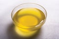 Vegetable oil in bowl