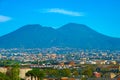 Close-up of Vesuvius mountain. Italy Royalty Free Stock Photo