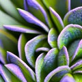 A close-up of a vibrant succulent plant4, Generative AI