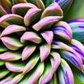 A close-up of a vibrant succulent plant5, Generative AI