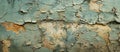 Close Up of Peeling Paint on Aged Wall Royalty Free Stock Photo