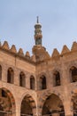 Close up view of ancient architecture of old mosques of cairo Royalty Free Stock Photo
