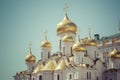 Close up view of Annunciation Cathedral cupola Royalty Free Stock Photo