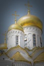 Close up view of Annunciation Cathedral cupola Royalty Free Stock Photo