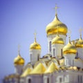 Close up view of Annunciation Cathedral cupola Royalty Free Stock Photo