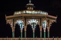 Close up view of Bandstand near the beach. Royalty Free Stock Photo