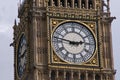 Big Ben clock face, Westminster, London, United Kingdom. Royalty Free Stock Photo
