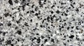 Close Up View Of Black And White Granite Stone Texture Royalty Free Stock Photo