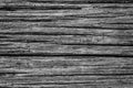 A Black and White Rustic Background out of Weathered Wood Royalty Free Stock Photo