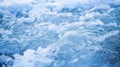 Close Up View of Blue Water Surface Royalty Free Stock Photo
