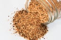 Cajun Seasoning Spilled from a Spice Jar Royalty Free Stock Photo