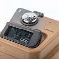 Rugged Electronic Device with Control Knob and Digital Display Royalty Free Stock Photo